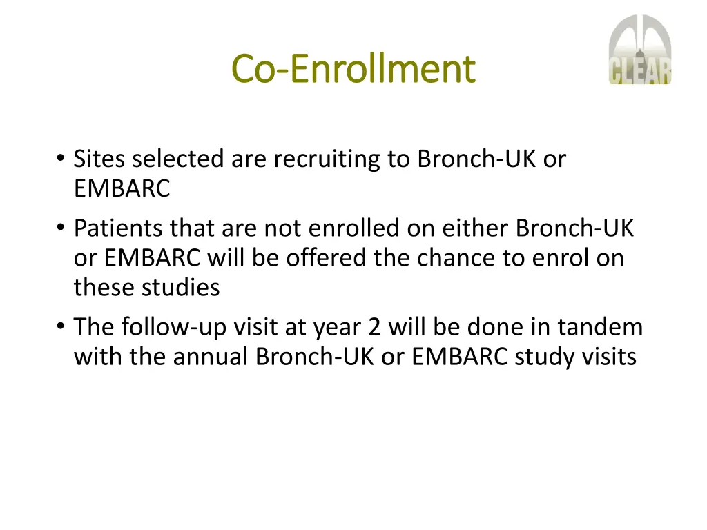 co co enrollment enrollment