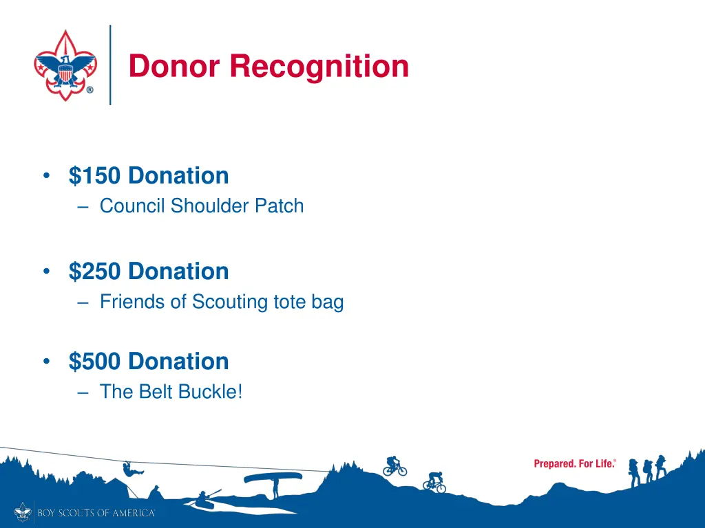 donor recognition