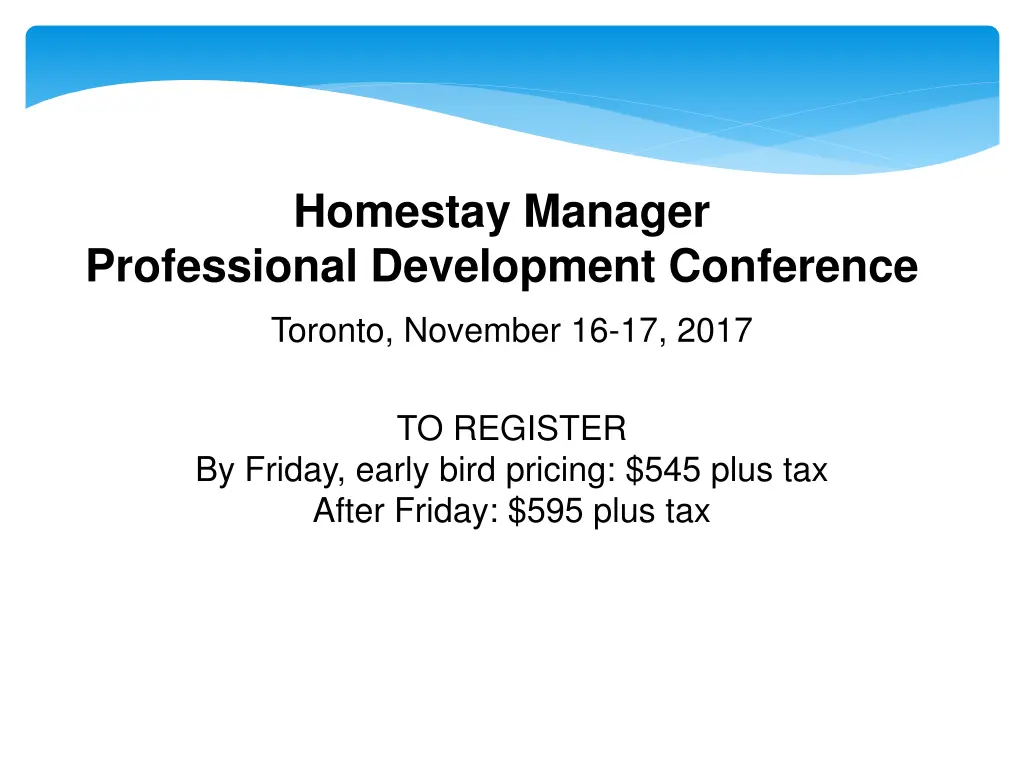 homestay manager professional development 1