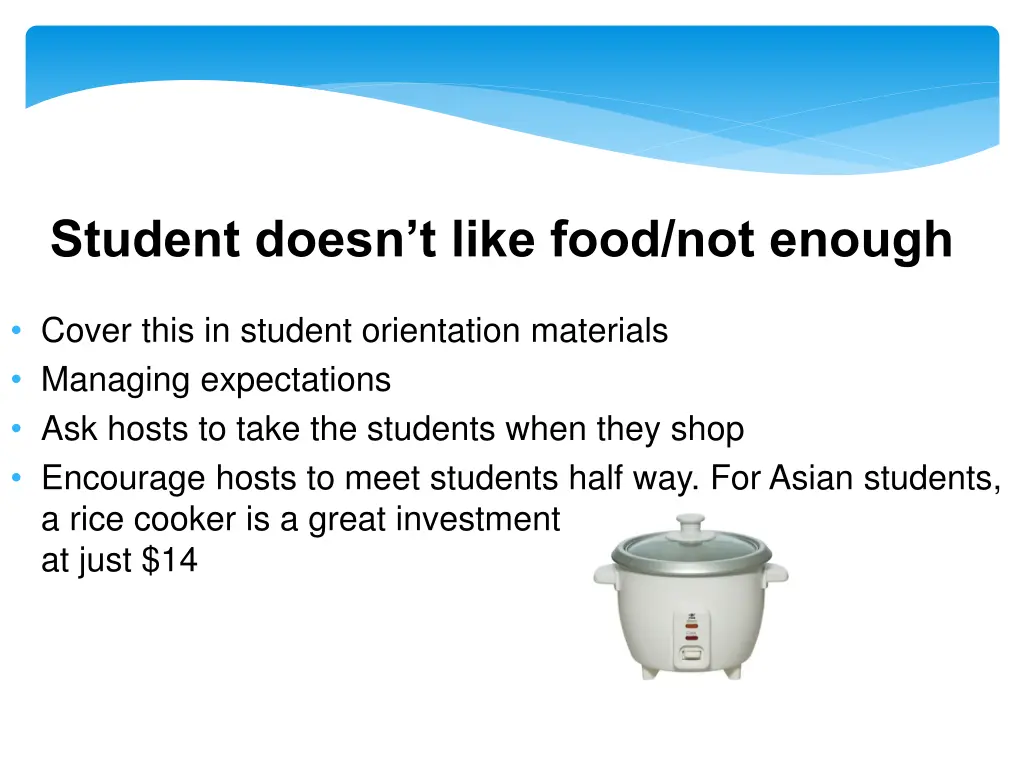 student doesn t like food not enough