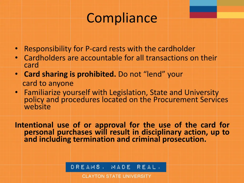 compliance