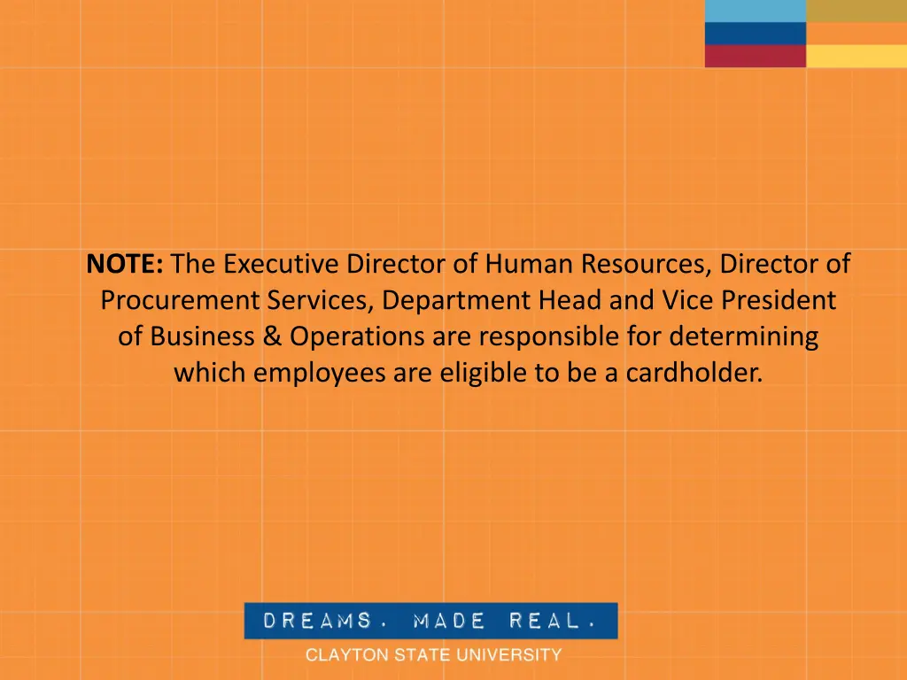 note the executive director of human resources