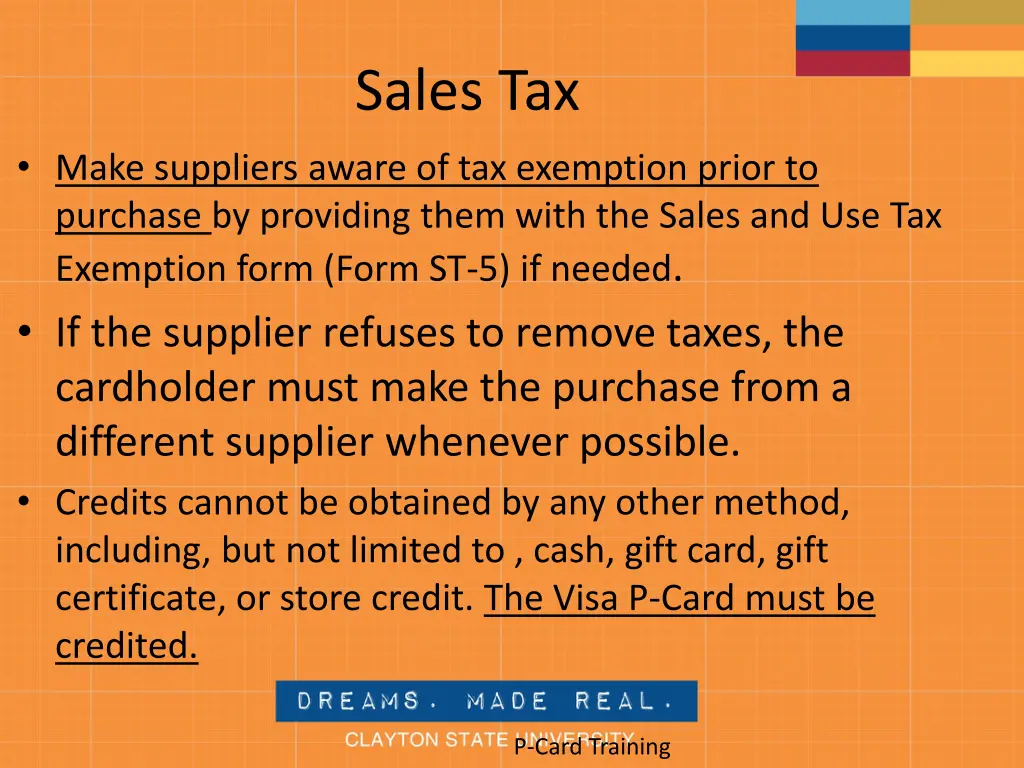 sales tax