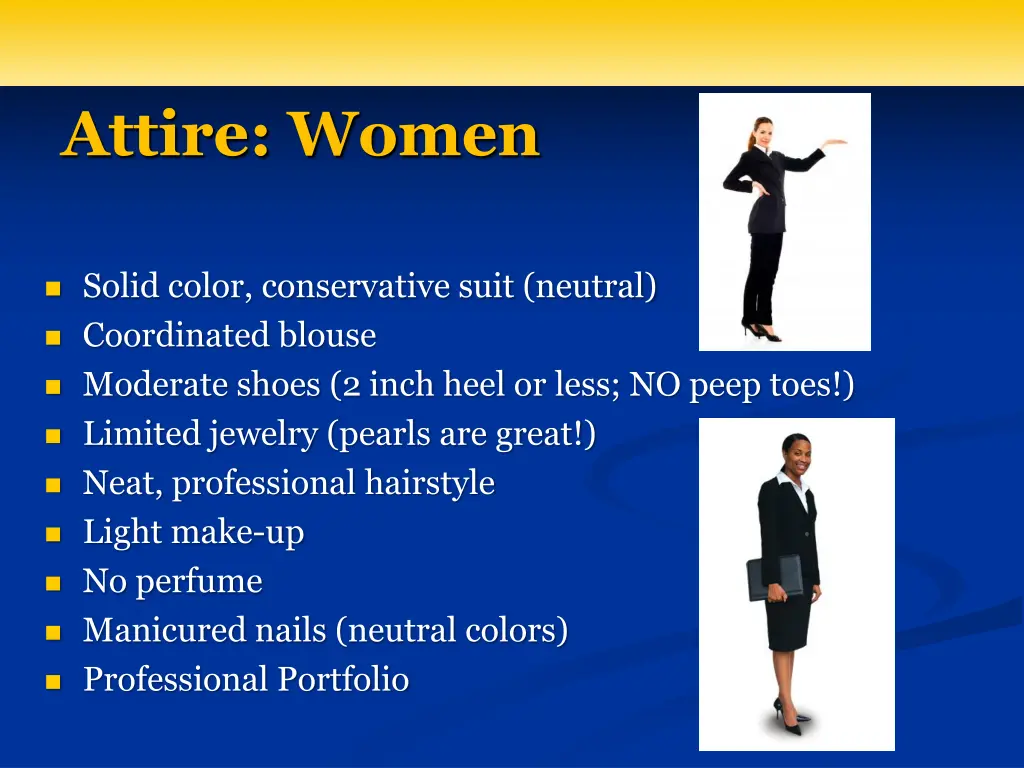 attire women