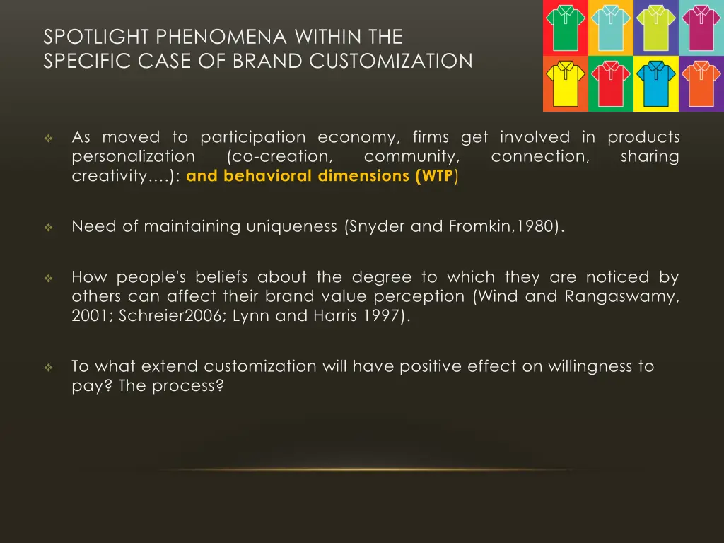 spotlight phenomena within the specific case