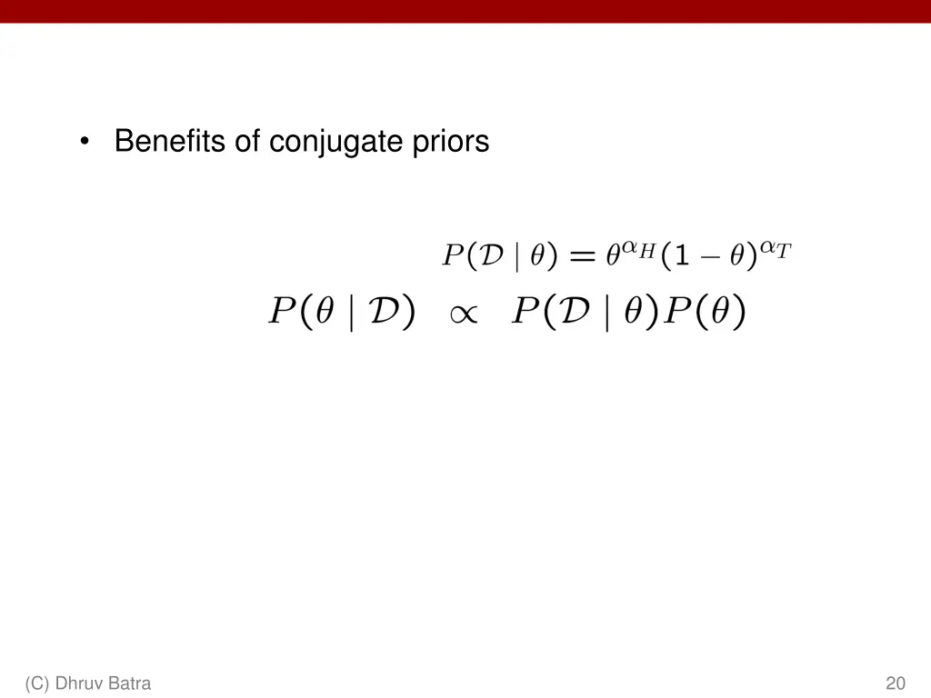 benefits of conjugate priors