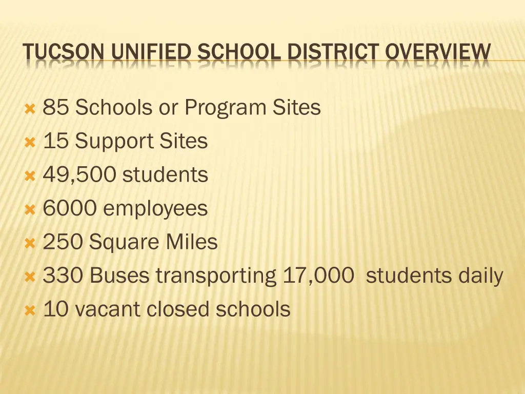 tucson unified school district overview