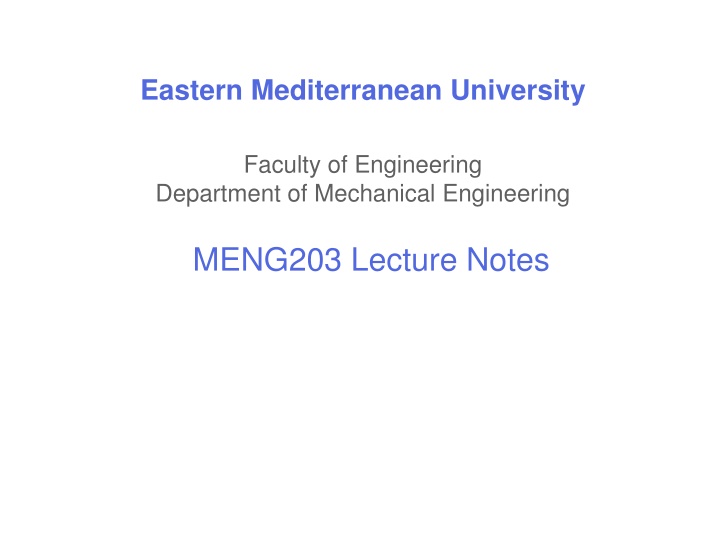 eastern mediterranean university