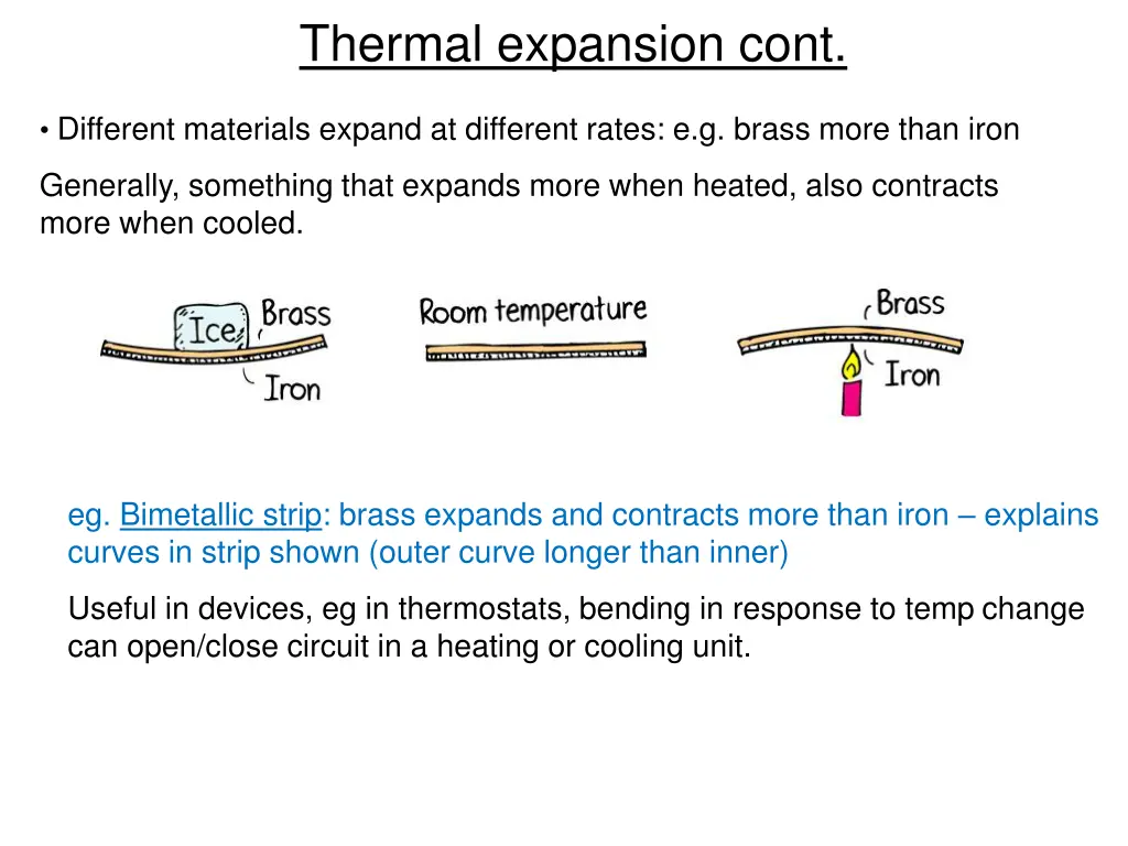 thermal expansion cont 1