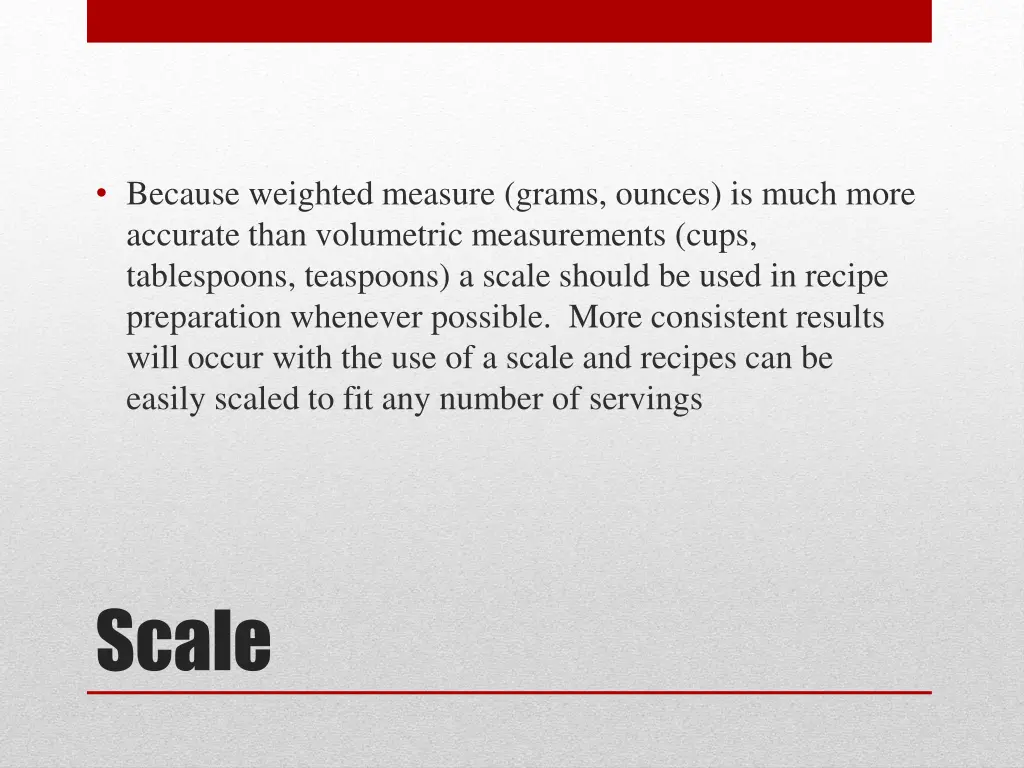 because weighted measure grams ounces is much