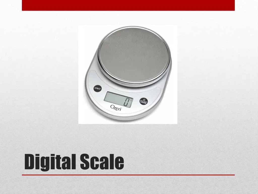 digital scale