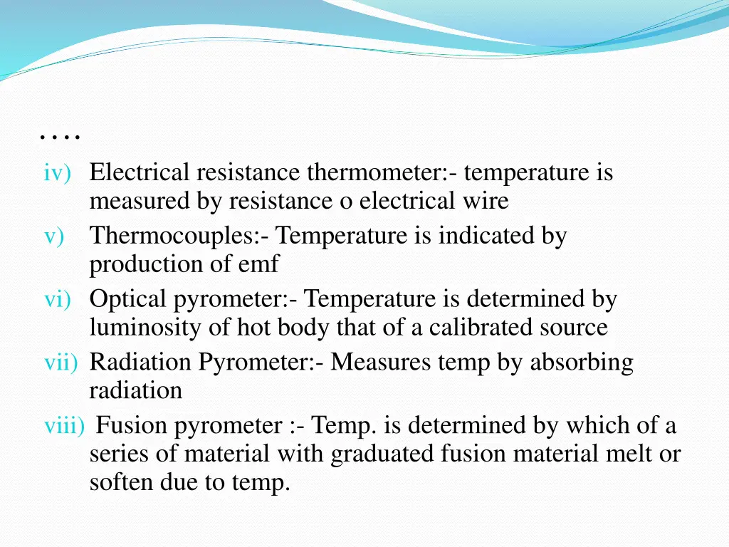 iv electrical resistance thermometer temperature