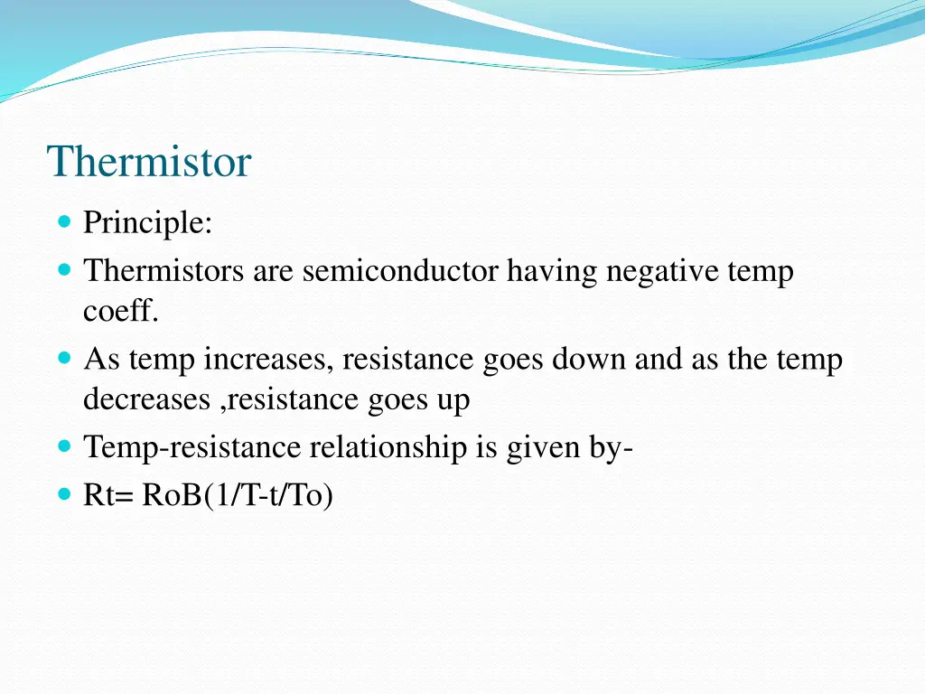 thermistor