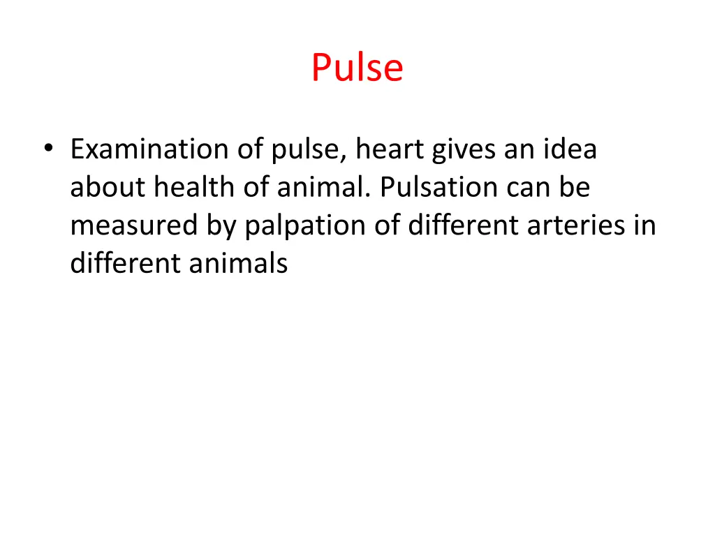 pulse