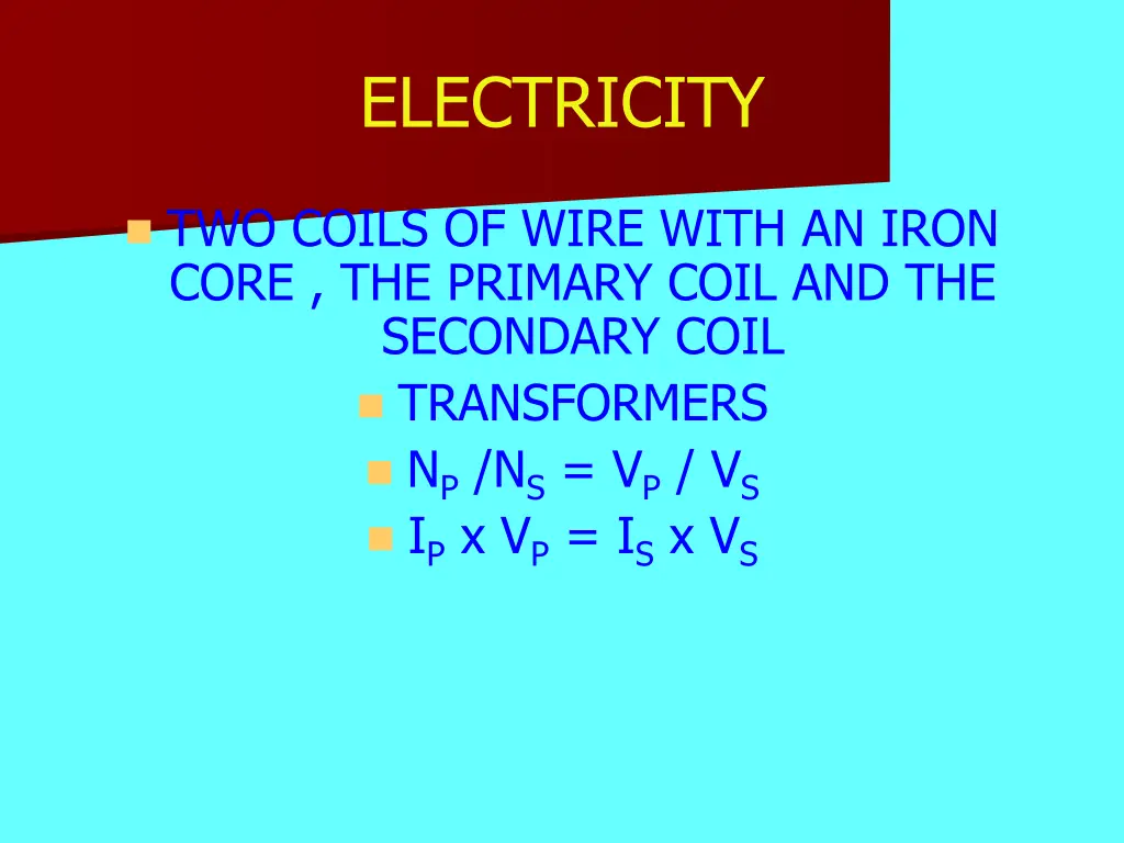 electricity 11