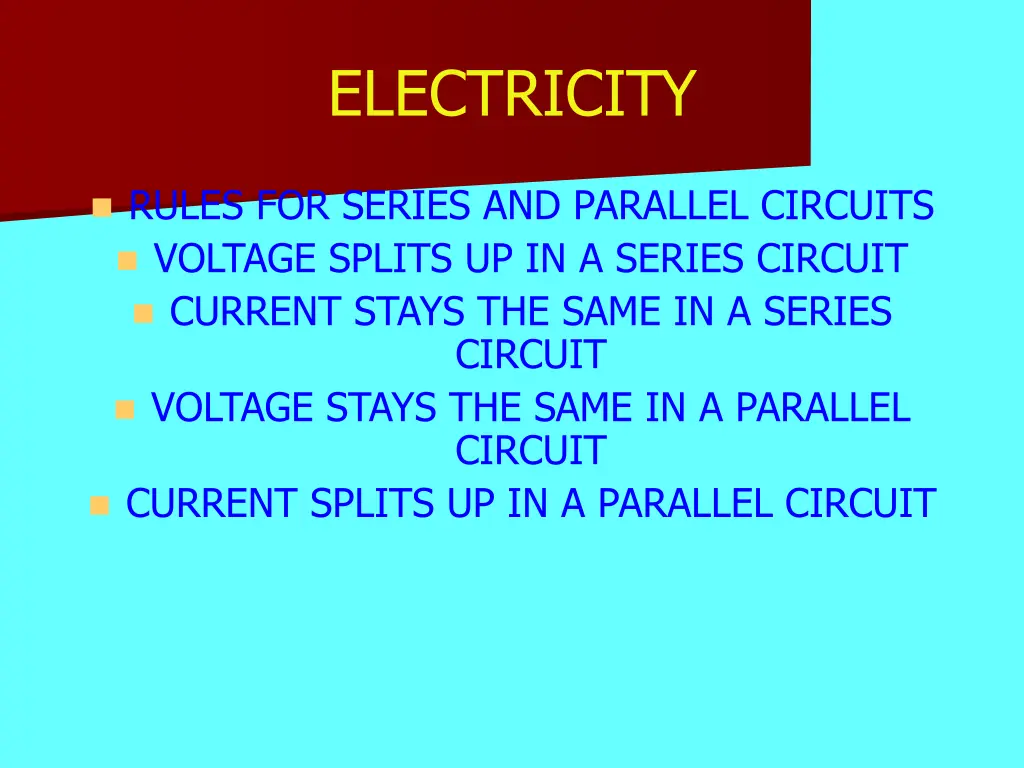 electricity 6