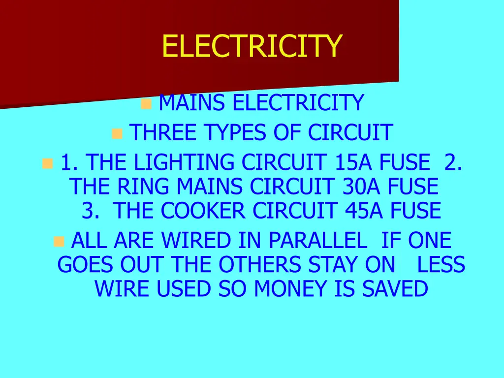 electricity 9