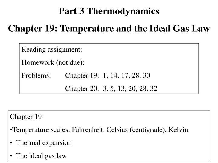 part 3 thermodynamics