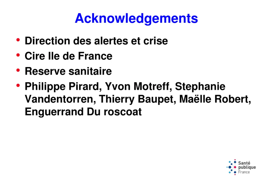 acknowledgements