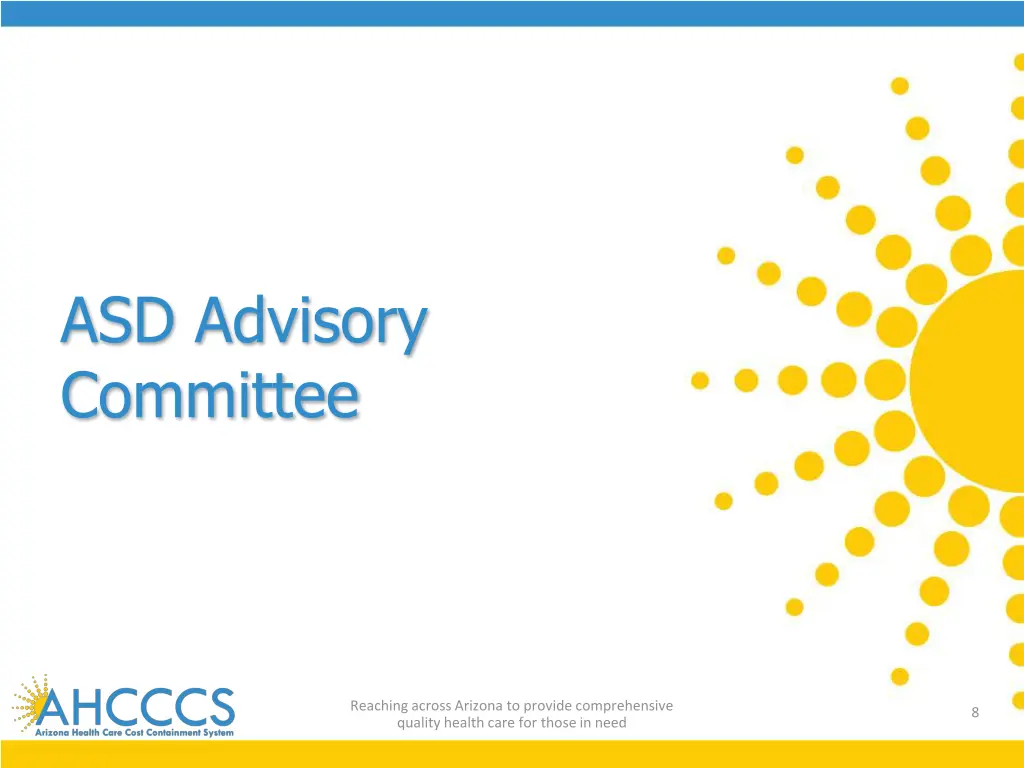 asd advisory committee