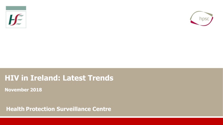 hiv in ireland latest trends