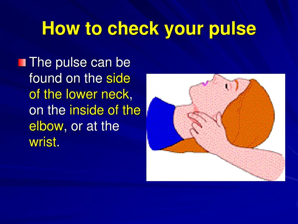 how to check your pulse 1