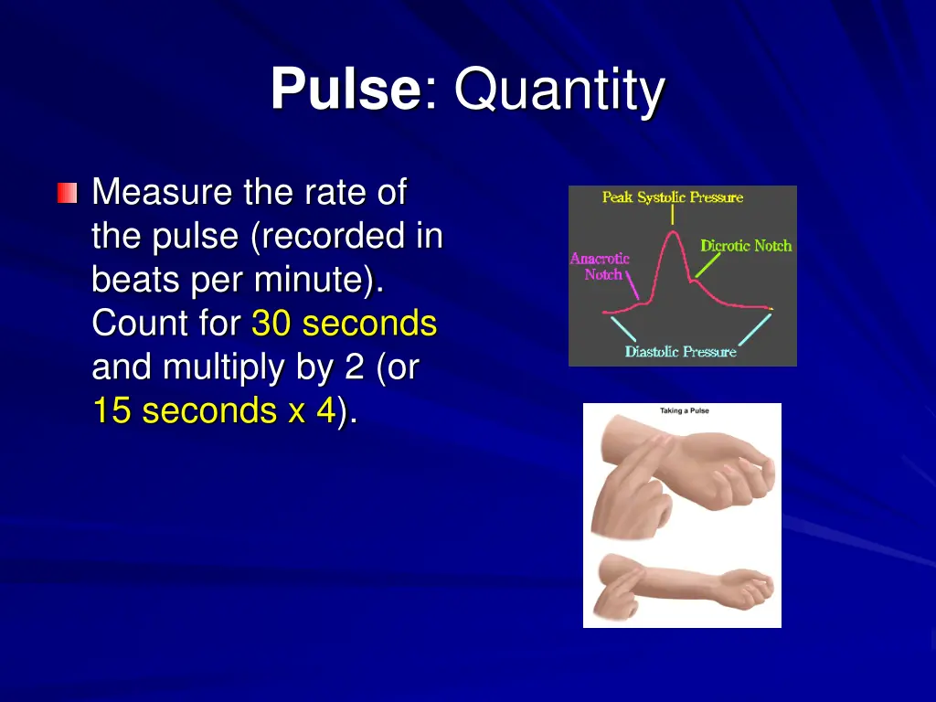 pulse quantity