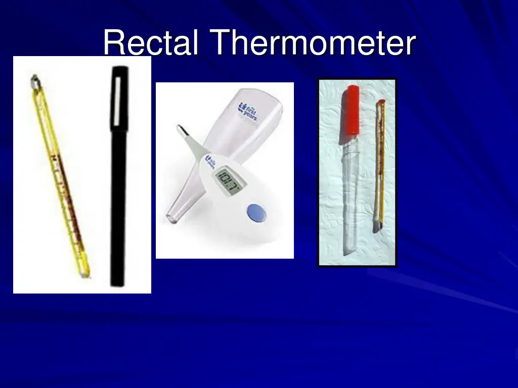 rectal thermometer