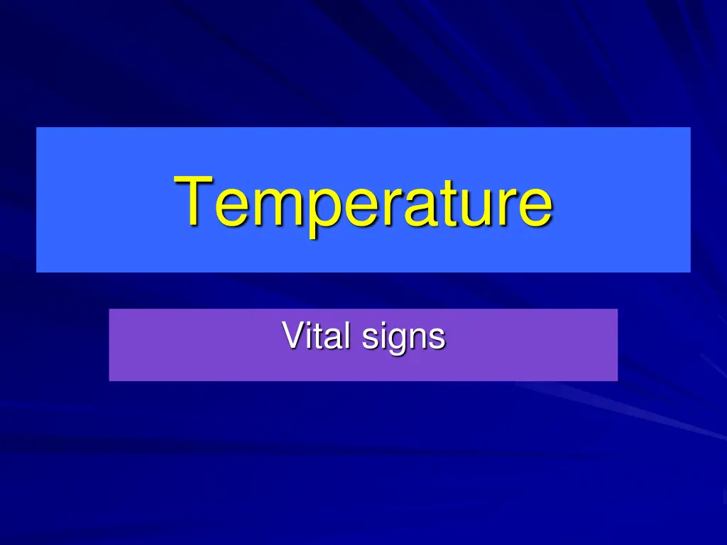 temperature