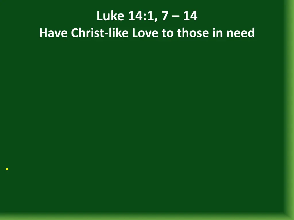 luke 14 1 7 14 11