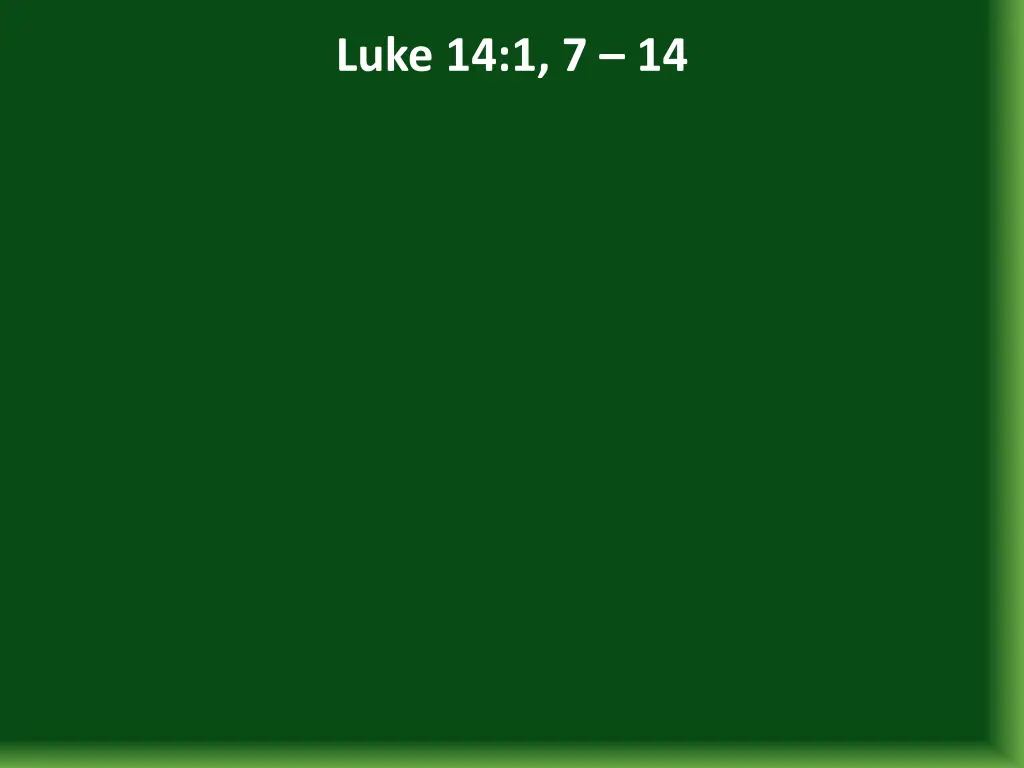 luke 14 1 7 14 4