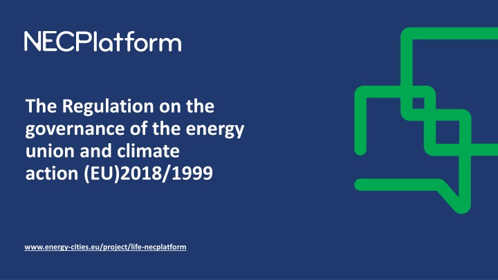 the regulation on the governance of the energy