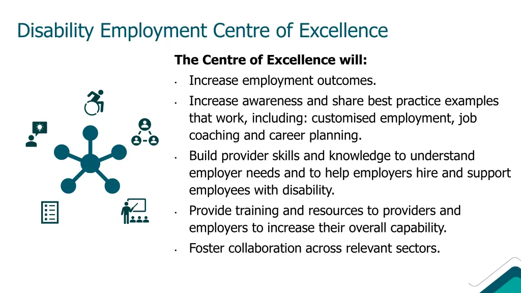 disability employment centre of excellence