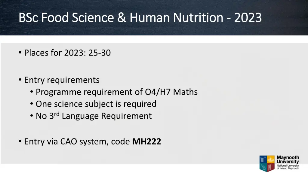 click to edit master title style bsc food science