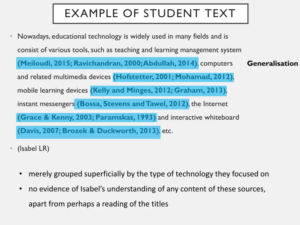 example of student text 2