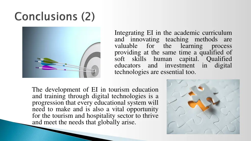 integrating ei in the academic curriculum