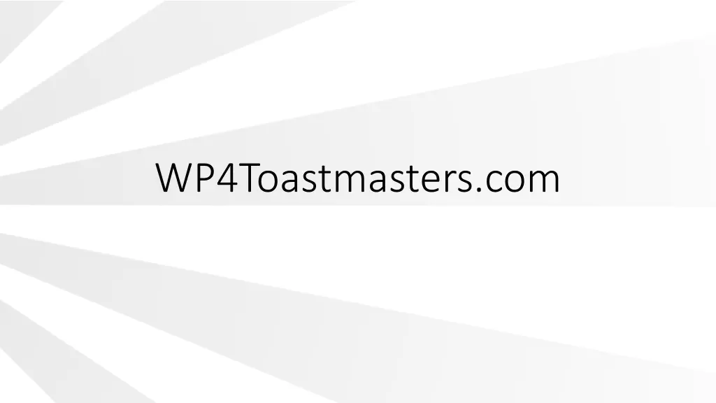 wp4toastmasters com