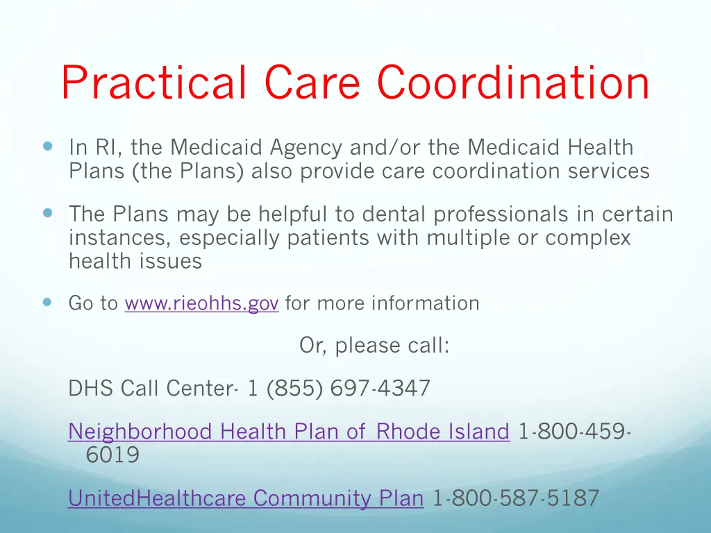 practical care coordination 2