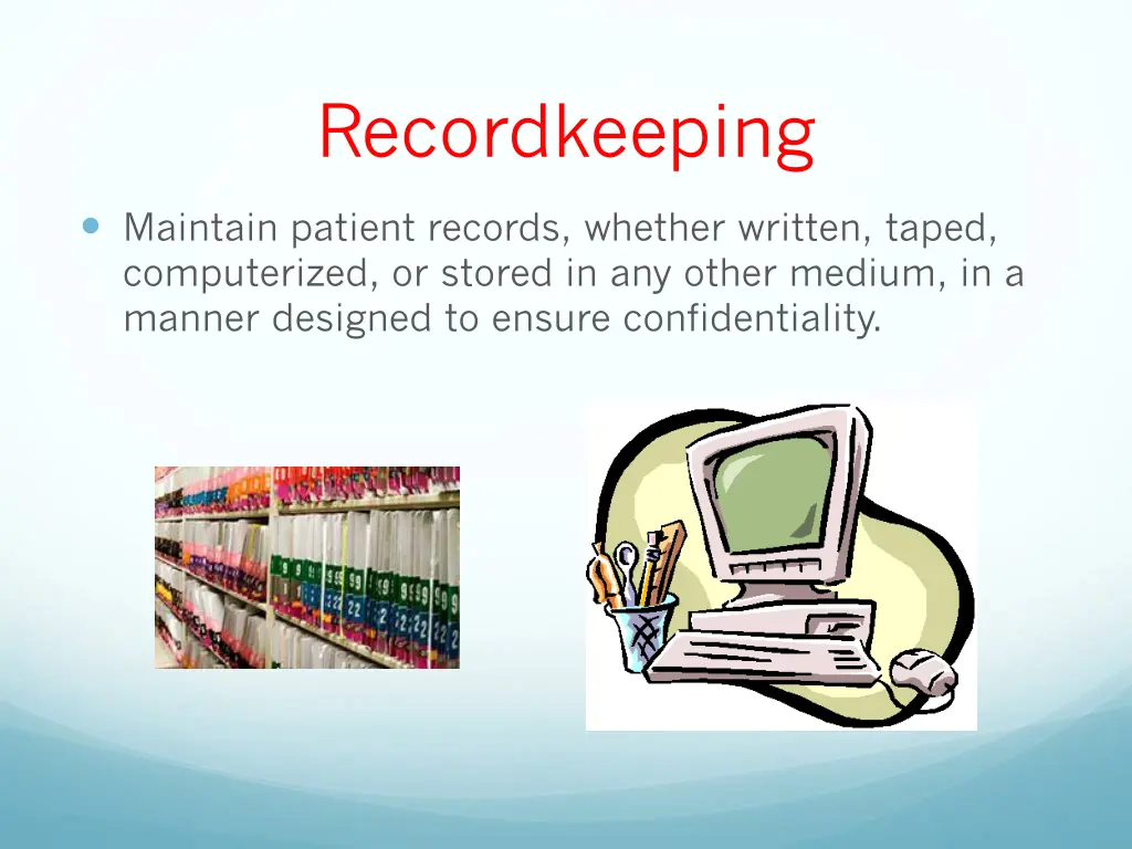 recordkeeping 1