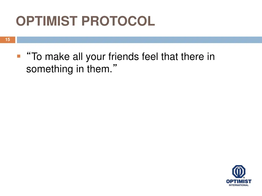 optimist protocol 1