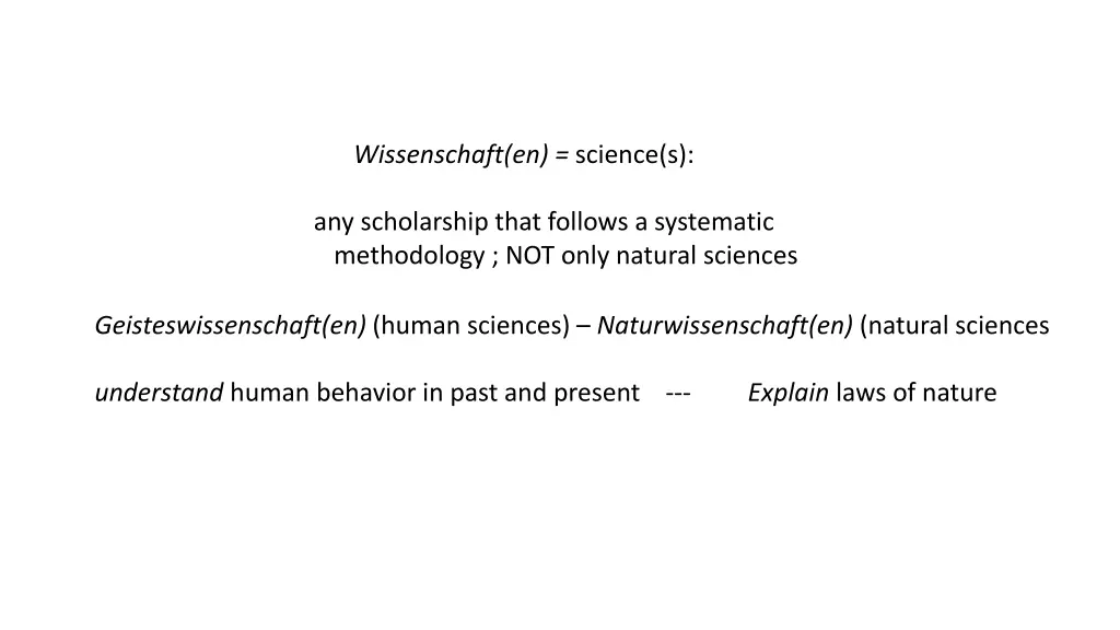 wissenschaft en science s