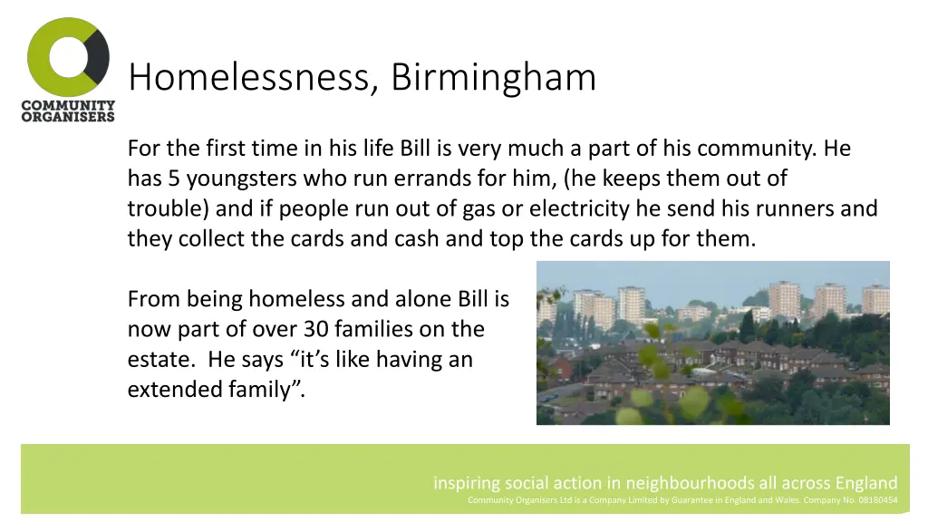 homelessness birmingham