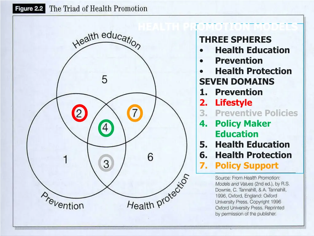 health promotion models