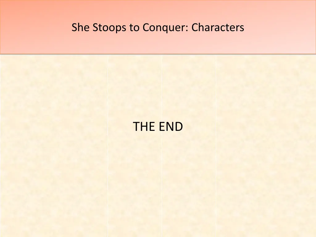 she stoops to conquer characters 7