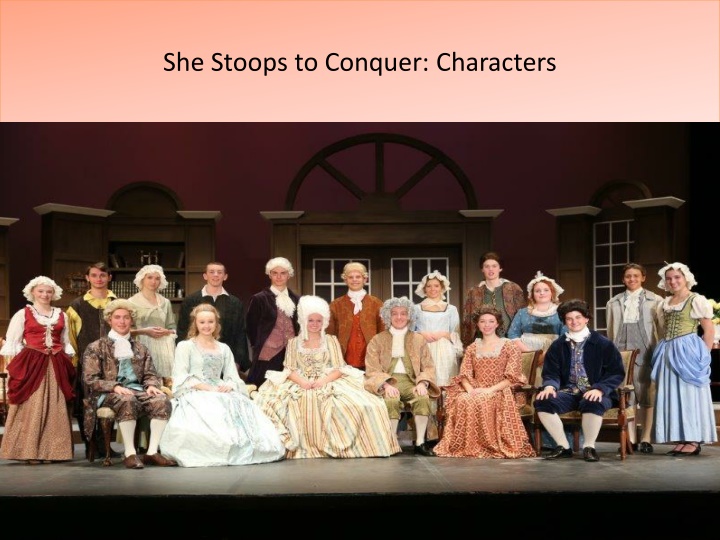 she stoops to conquer characters