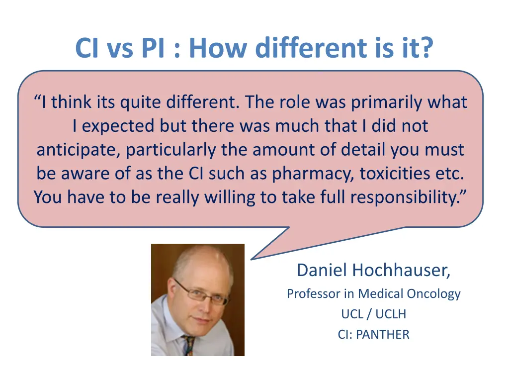 ci vs pi how different is it