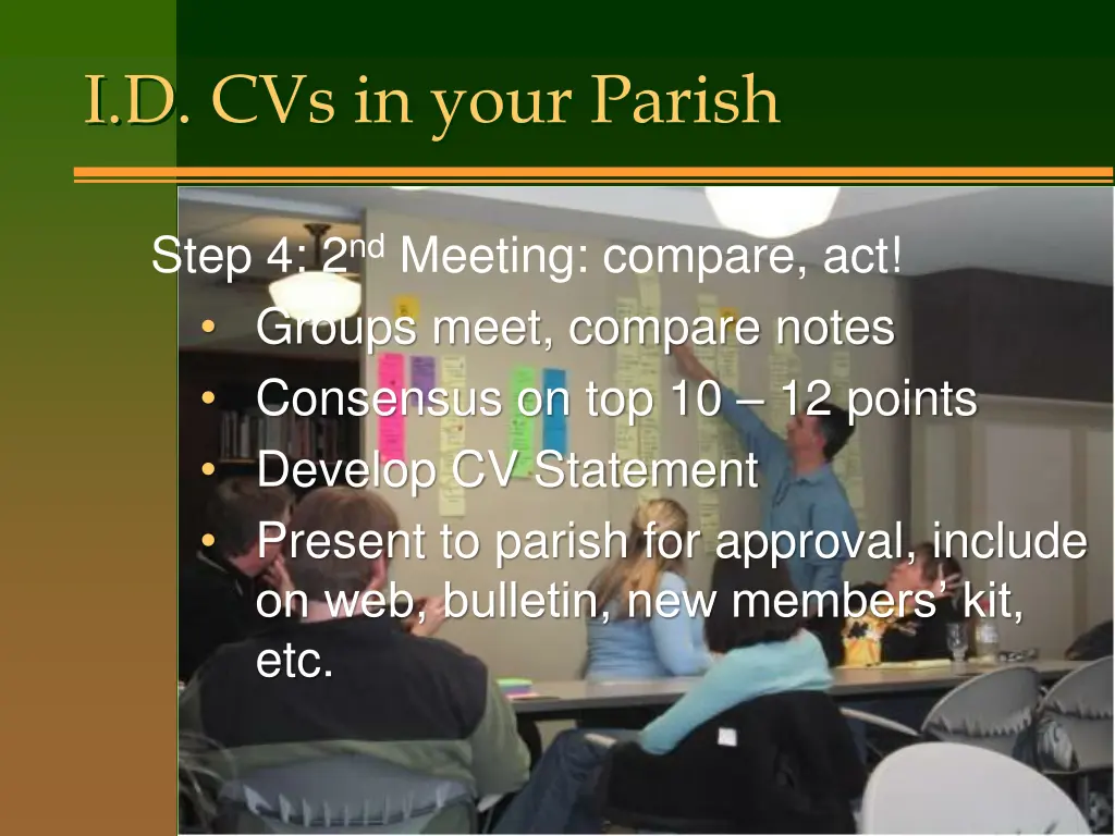 i d cvs in your parish 2