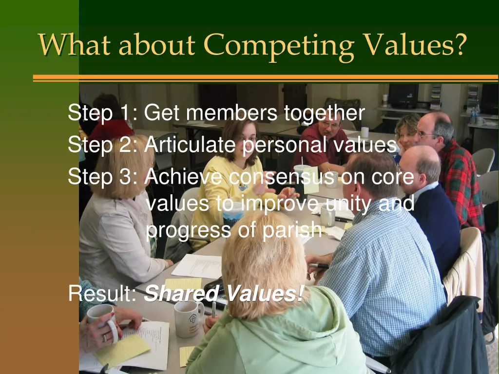 what about competing values