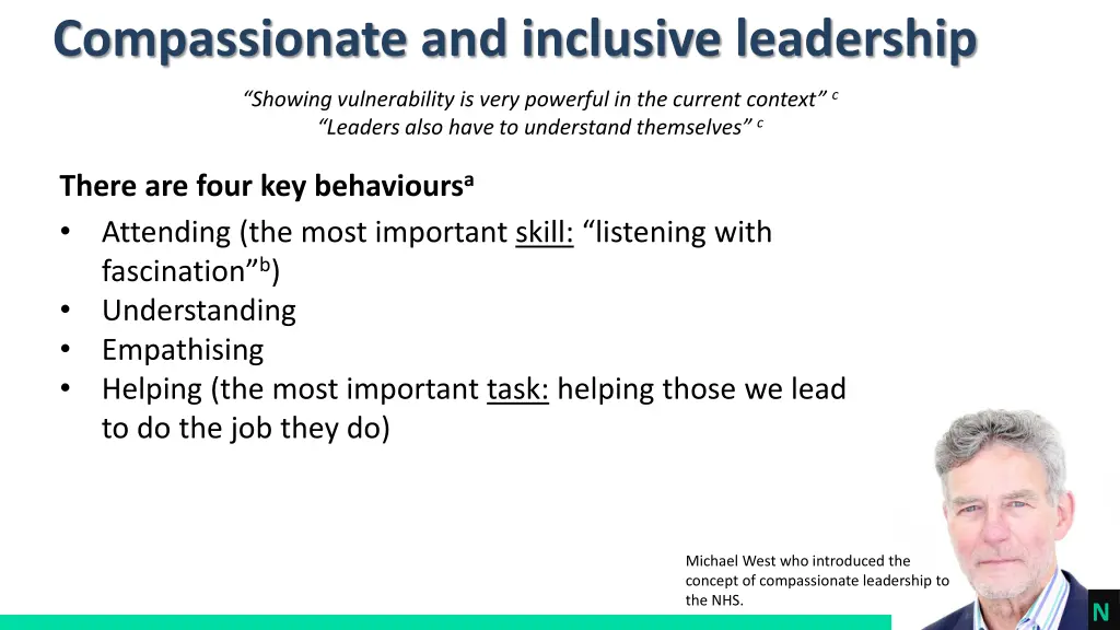 compassionate and inclusive leadership