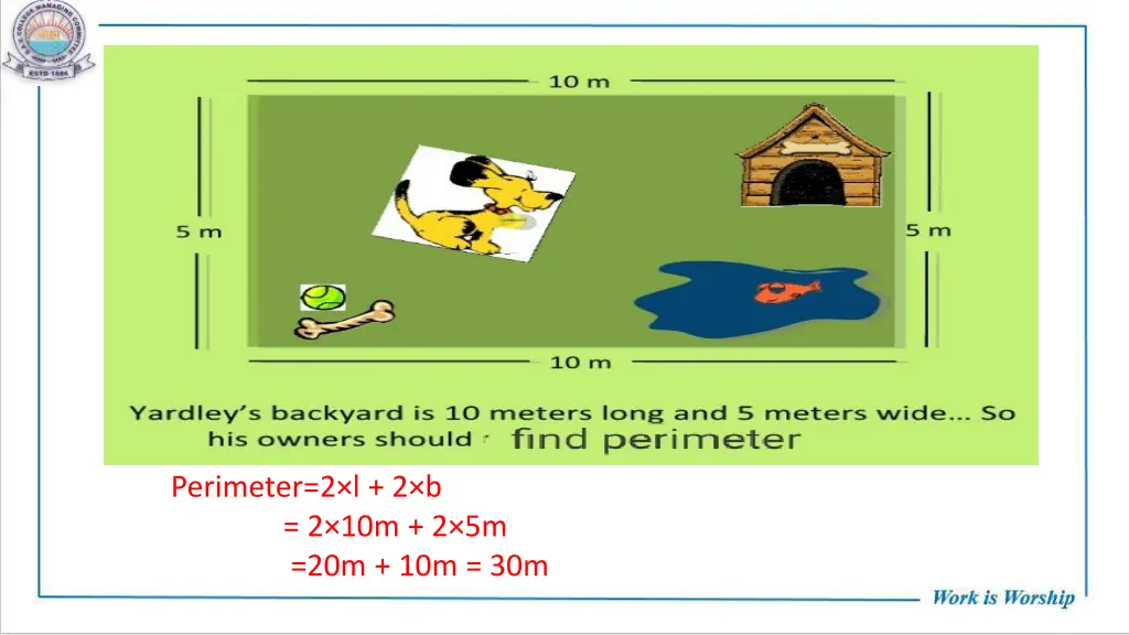 perimeter 2 l 2 b 2 10m 2 5m 20m 10m 30m